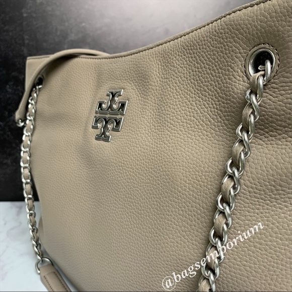 Tory Burch Britten Triple Compartment Tote.  Tag is no longer attached. - Picture 8 of 11